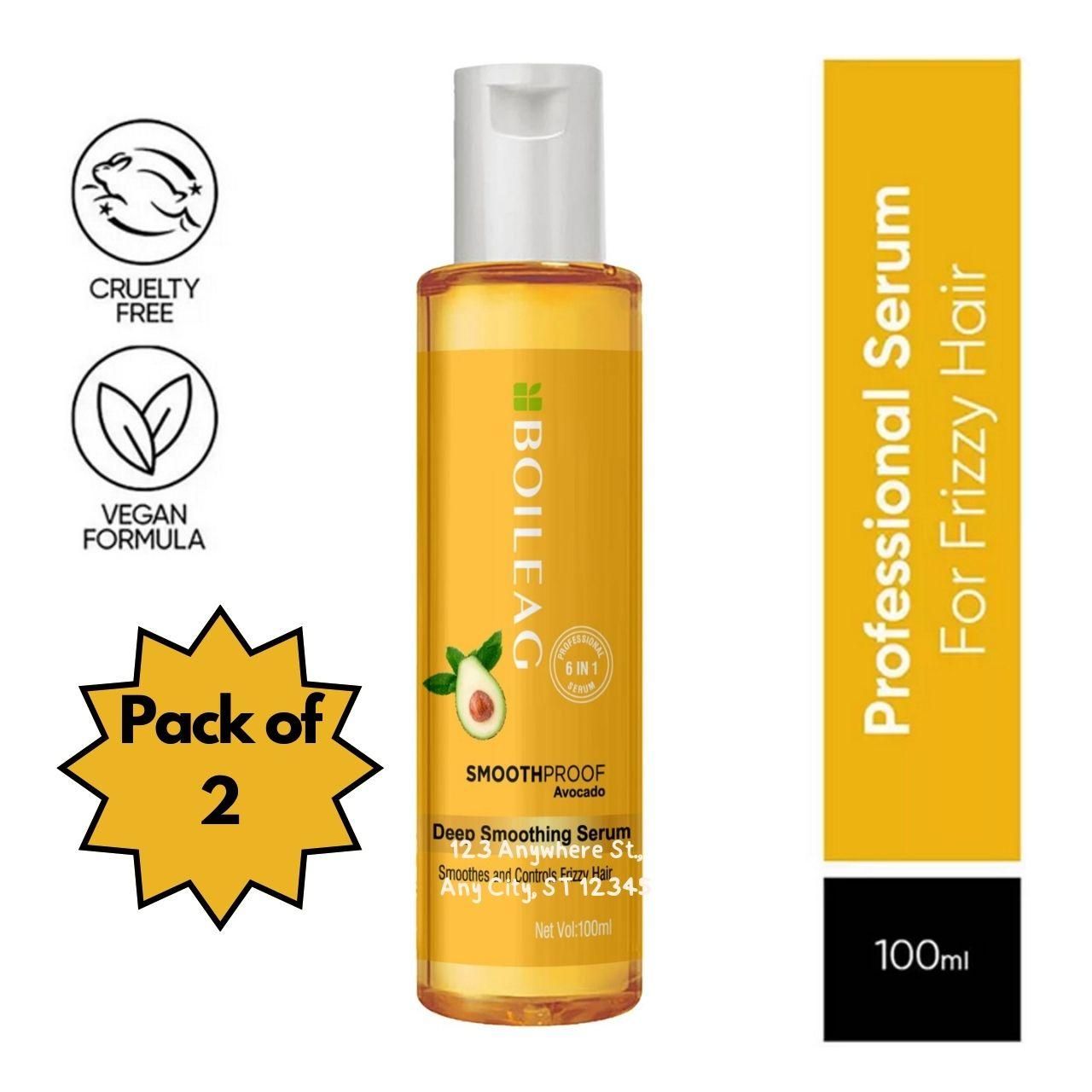Hair Serum for Frizzy Hair (Pack of 2)