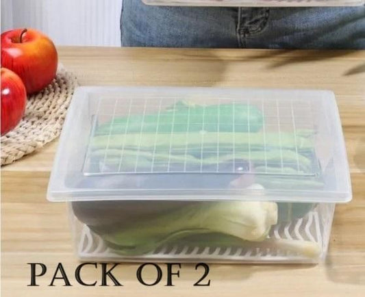 Fridge Storage Containers Box 28*20.4*9cm (Pack of 2)