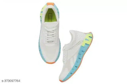 Casual Shoes for Men (White, 6)